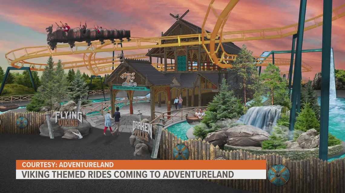 Viking Ride Engineering Details Adventureland unveils ride vehicles for new Viking-theme attraction ...