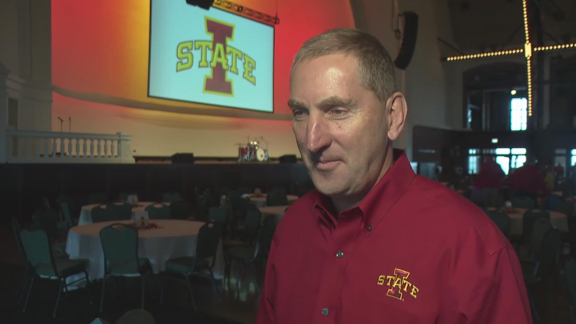 Topics ranged from Iowa State's new wrestling facility being put on hold, TV revenue sharing and NIL.