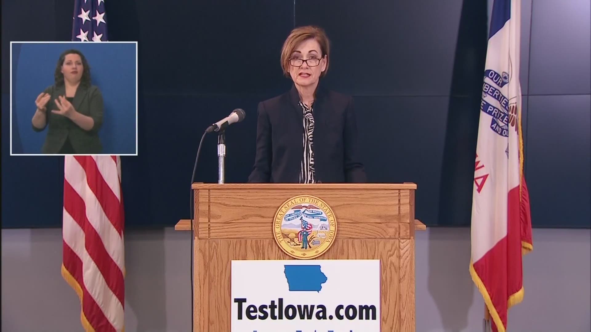 The state of Iowa paid $26 million for the mass testing initiative