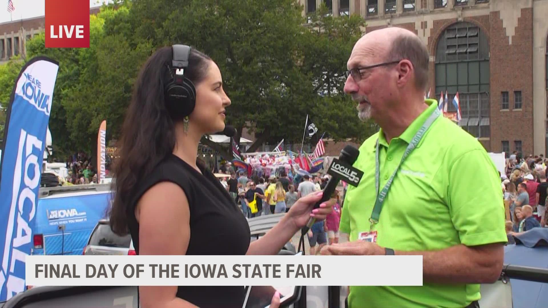 Slater discusses breaking records, severe weather and everything else that occurred over the 11-day fair.