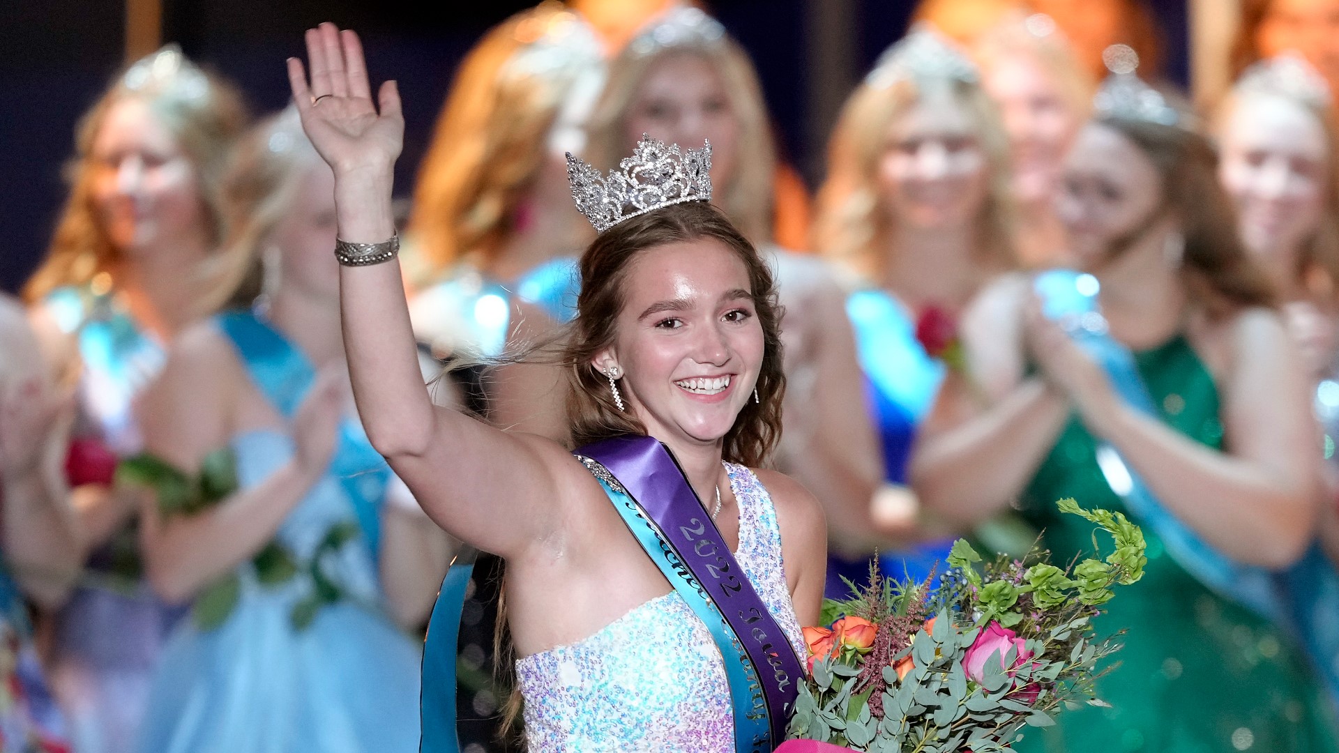 Fox was chosen out more than 100 competitors across the state of Iowa. She is the 58th State Fair Queen in Iowa history.