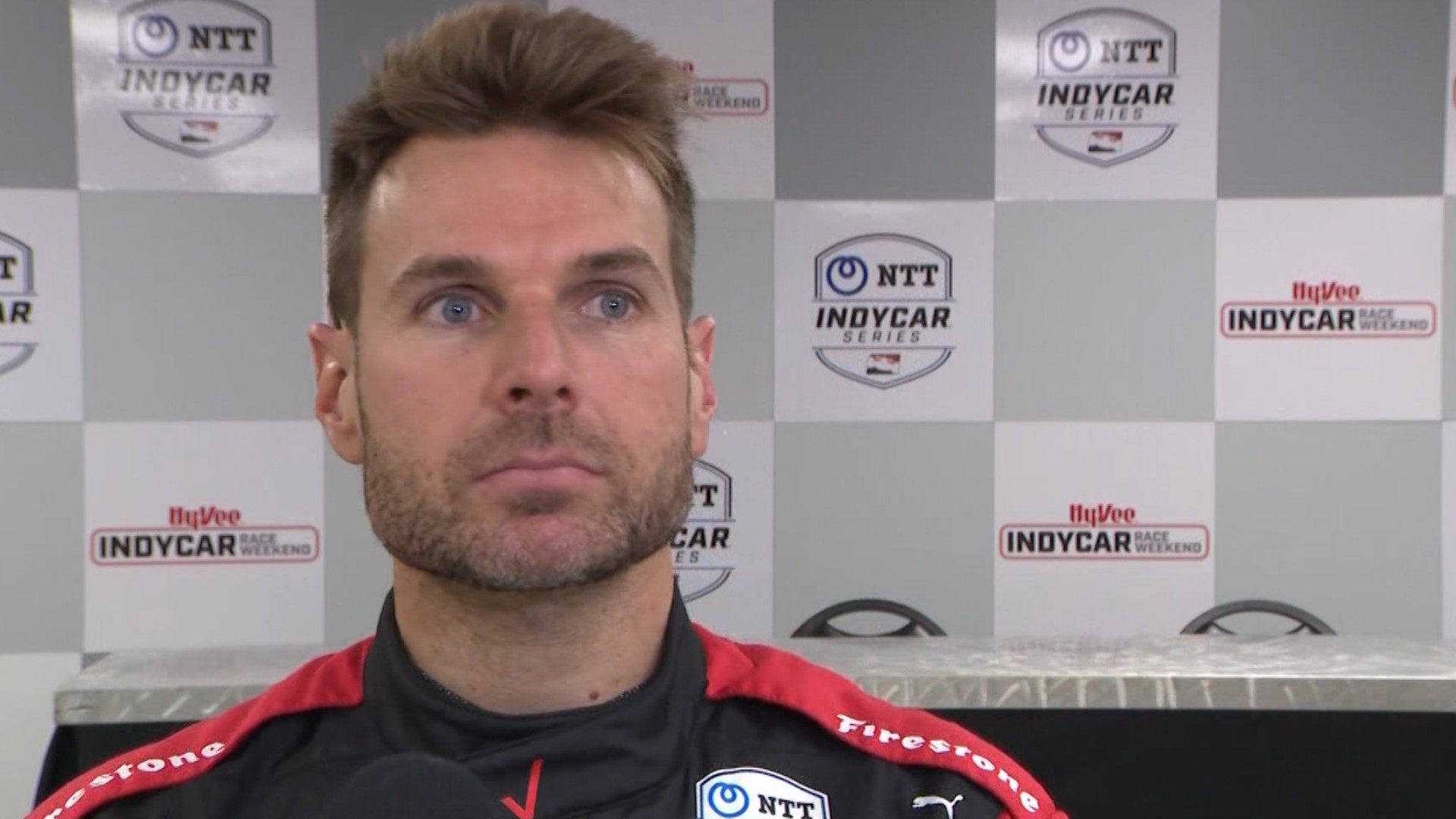 Apart from Indy, "This is the best oval we go to," Will Power said of the Iowa Speedway.