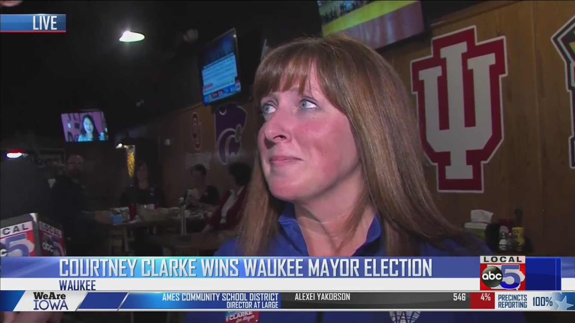 Courtney Clarke elected Mayor of Waukee; 2 elected to city council, 3