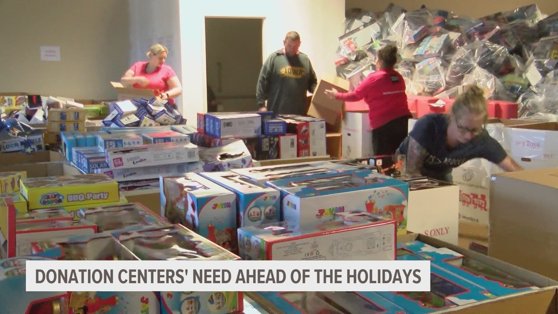 Donation Centers Urge Iowans To Make A