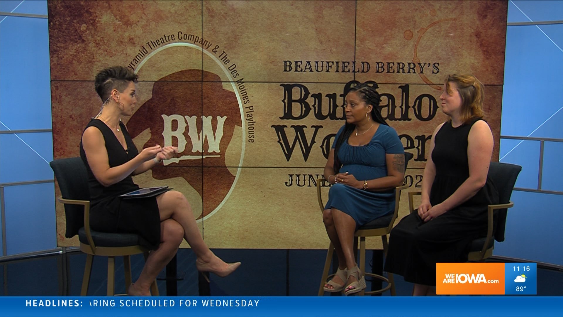 "Beautiful Berry's Buffalo Women: A Black Cowgirl Musical Dramedy" runs June 19 through 26 at The Des Moines Playhouse.