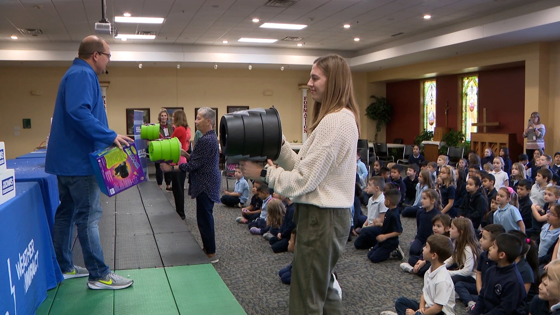 To request a school visit, go to WeAreIowa.com/weatherlabexperience