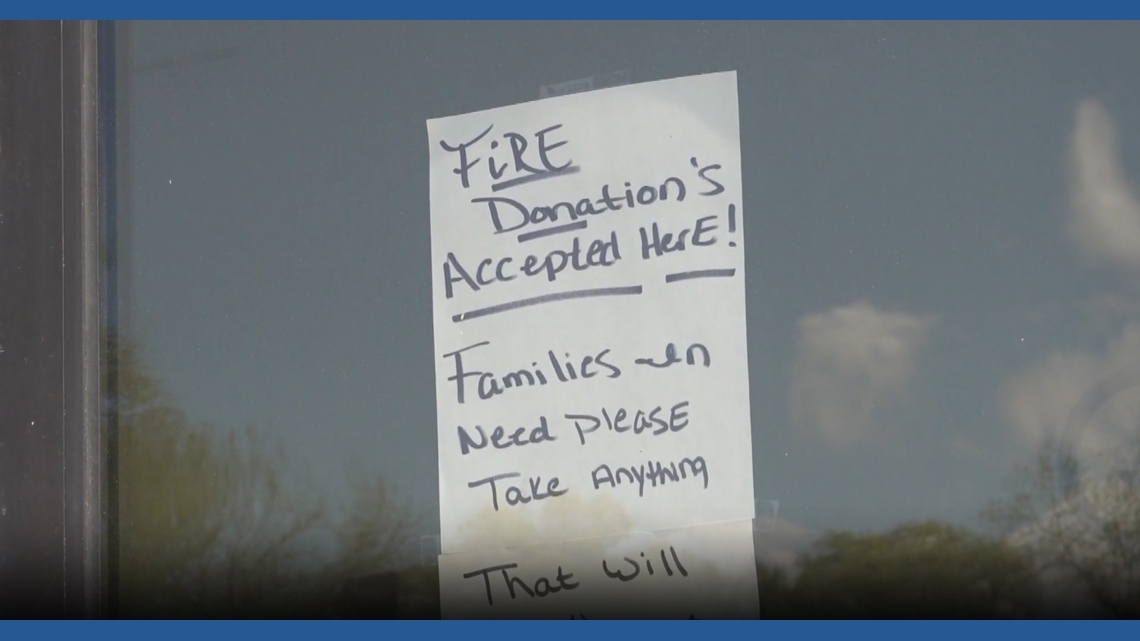 Des Moines metro rallies for displaced families after two major apartment fires