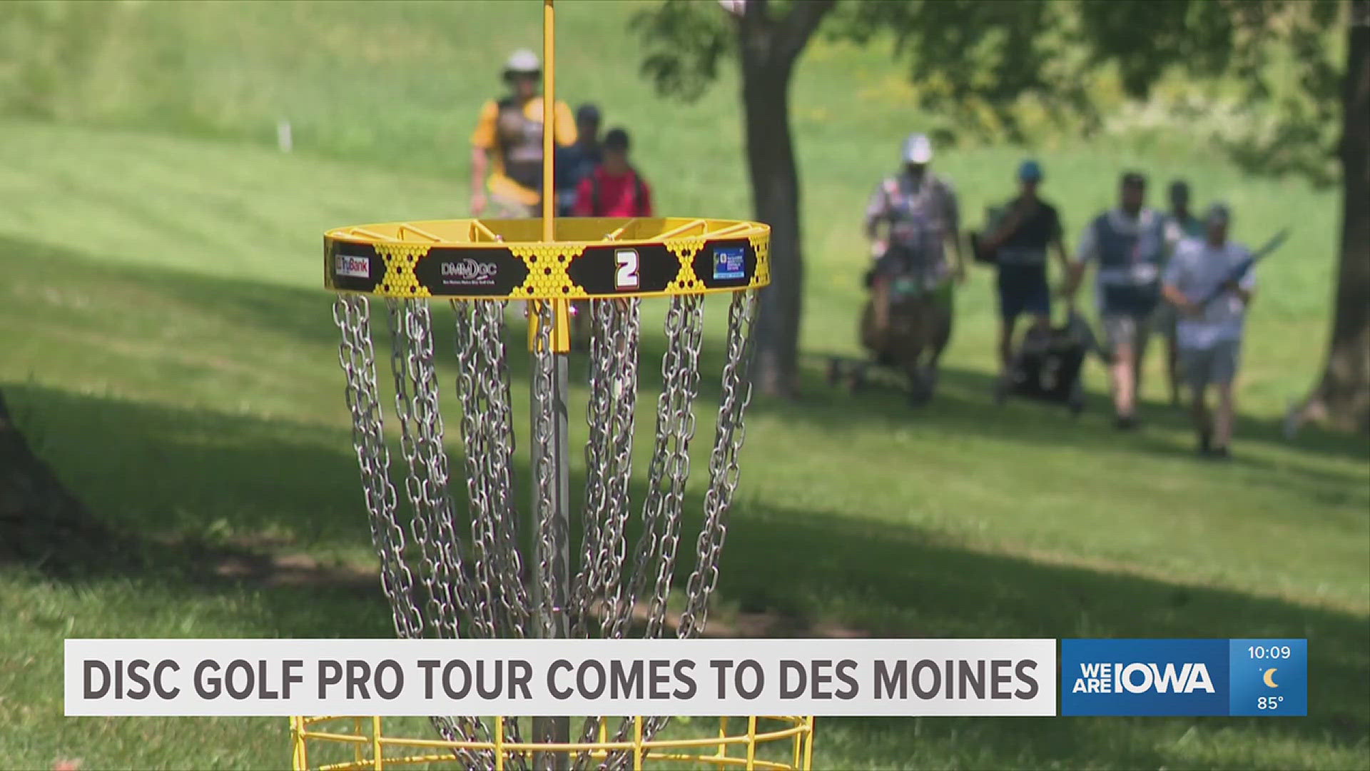 Six-time Disc Golf World Champion Paul McBeth said he always heard about the Des Moines area disc golf courses as he made his way up in the sport's scene.