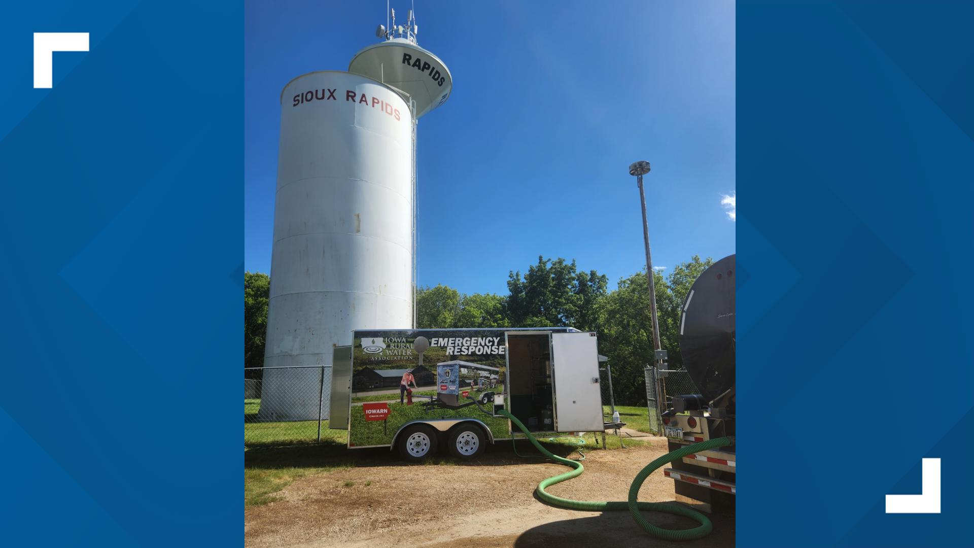 This is the second time the mobile pump has been utilized in an Iowa natural disaster this year.
