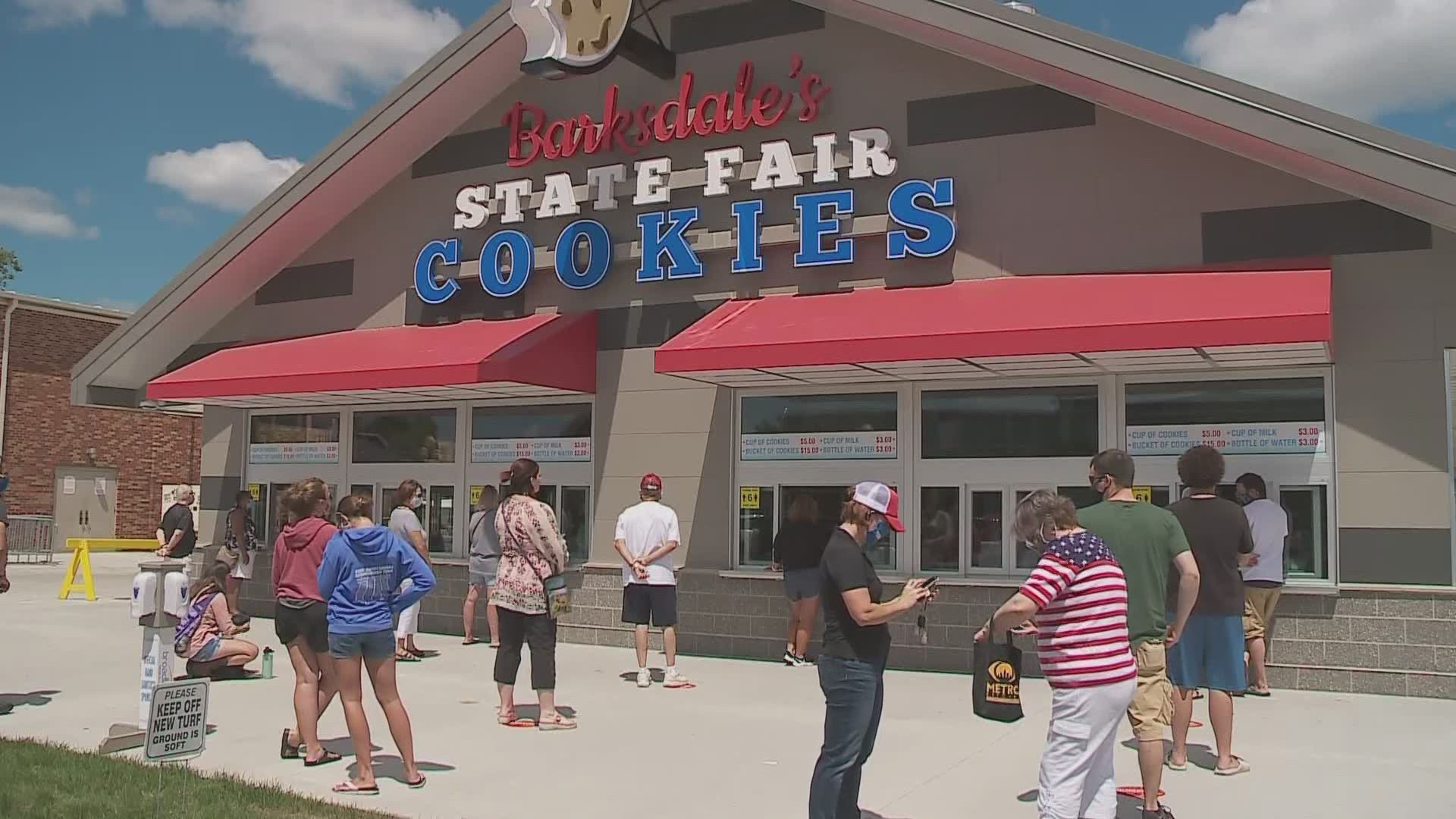 Local 5 wanted to hear your good news, and we did outside the famous Barksdale's State Fair Cookies building!