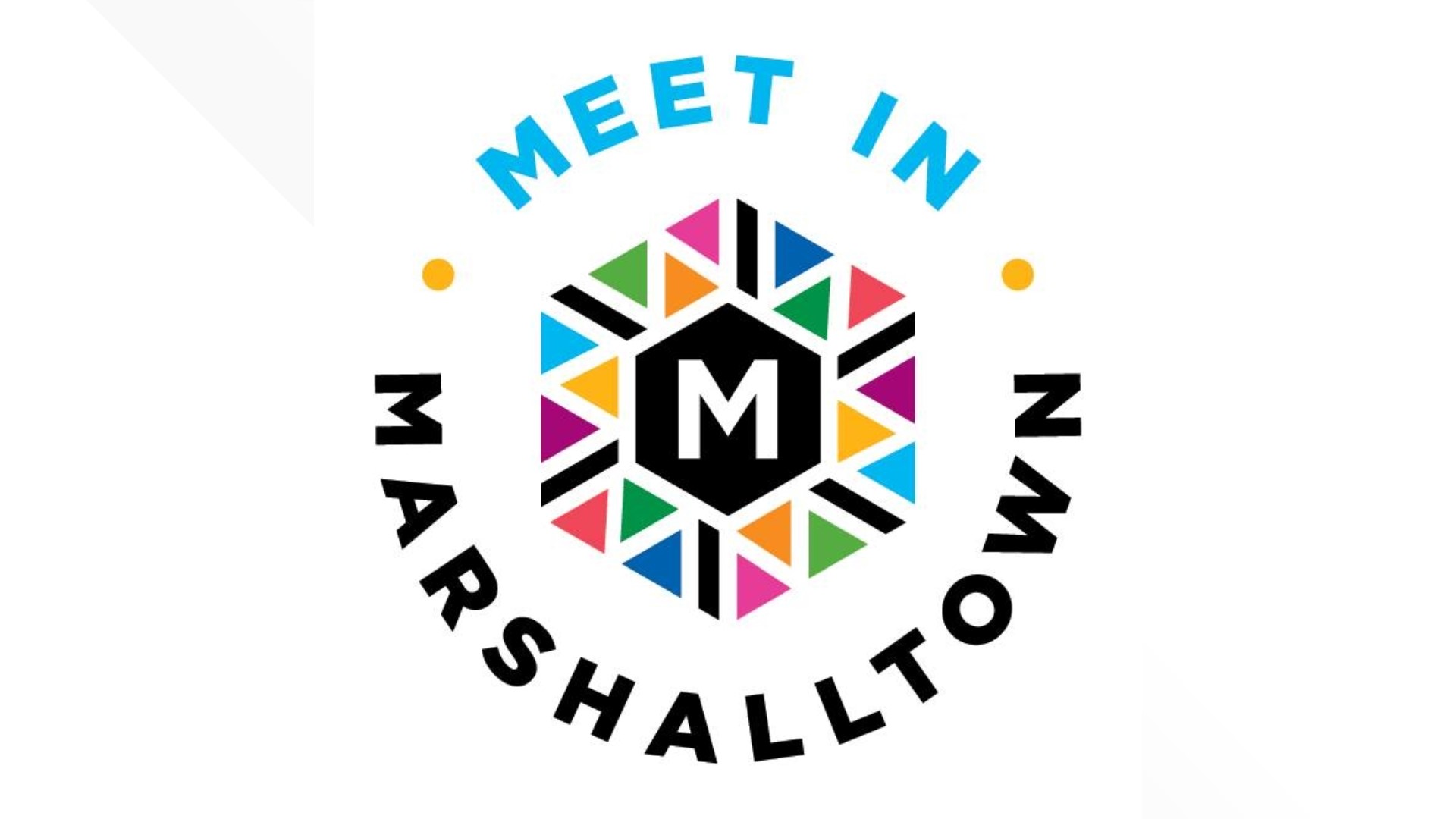 The city of Marshalltown is rolling out this new tourism identity, "Meet in Marshalltown", which is entirely bilingual.