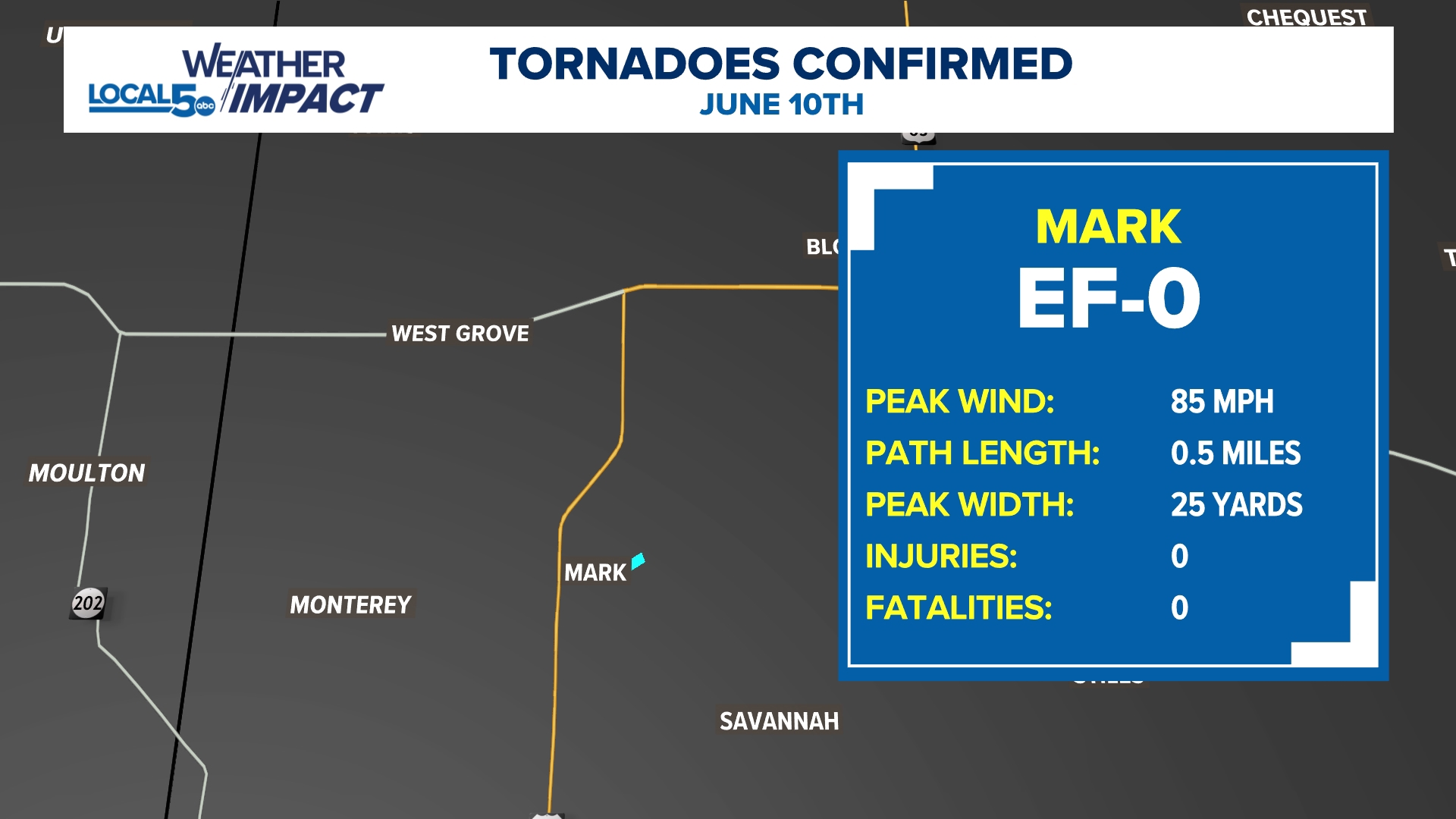 3 more tornadoes confirmed in central Iowa this June | weareiowa.com