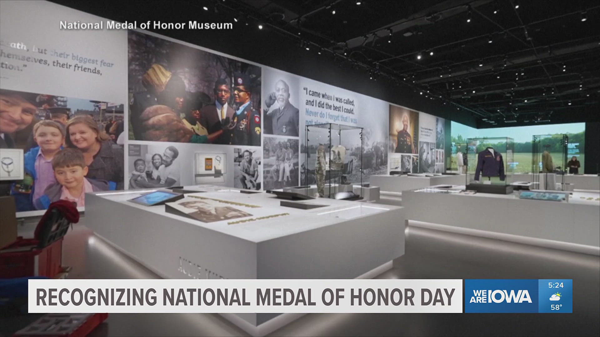 The museum is dedicated to telling the stories of Medal of Honor recipients.