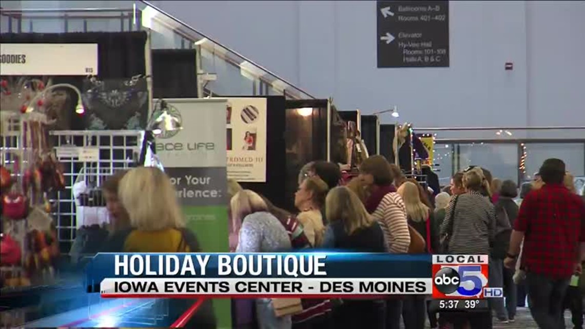 Holiday Boutique welcomes early shoppers weareiowa