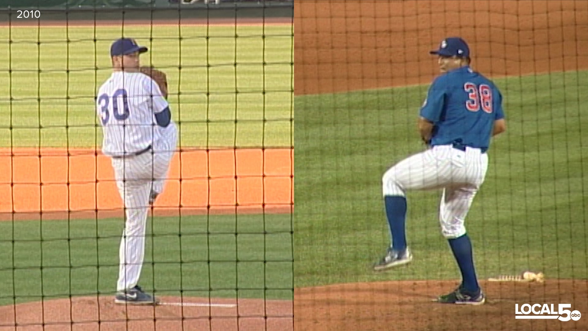 Carlos Zambrano, Ted Lilly pitch for the Iowa Cubs