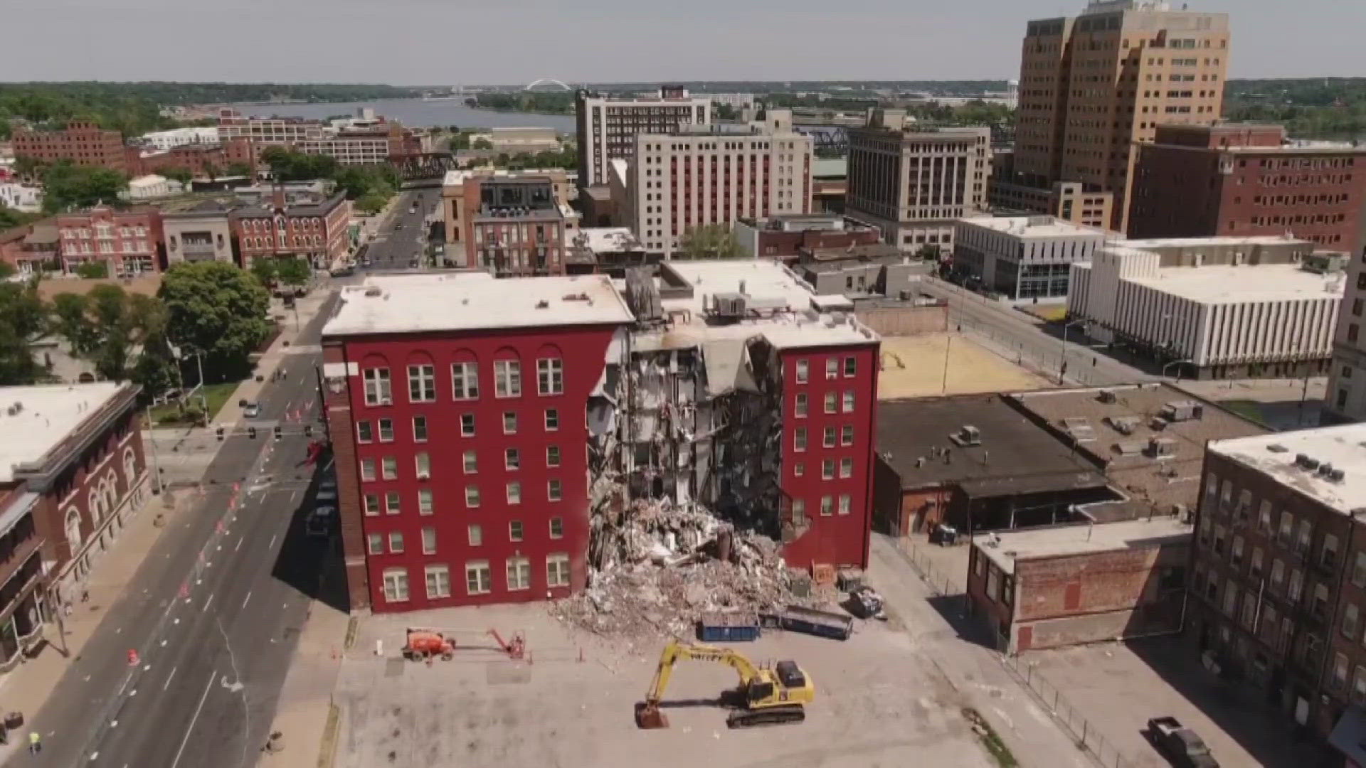 May 28, 2024 marks one year since the partial collapse at 324 Main St. in Davenport, Iowa.