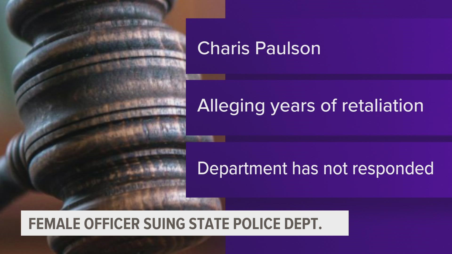 Charis Paulsen became the first woman to lead the Division of Criminal Investigation in 2012 and in recent years has served in department administrative roles.