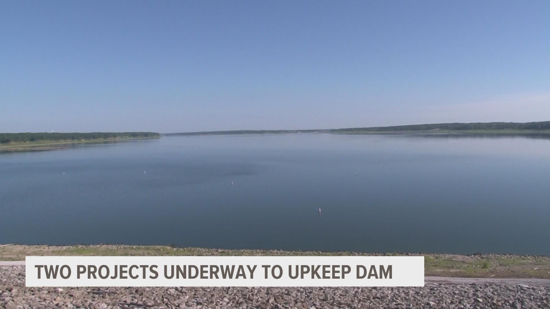 Two projects will be taking place at the Saylorville Dam to help with upkeep and make sure everything is working correctly.