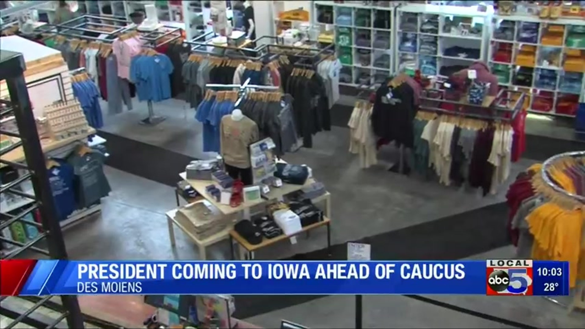 Des Moines businesses feel impact of caucus season and President Trump visit