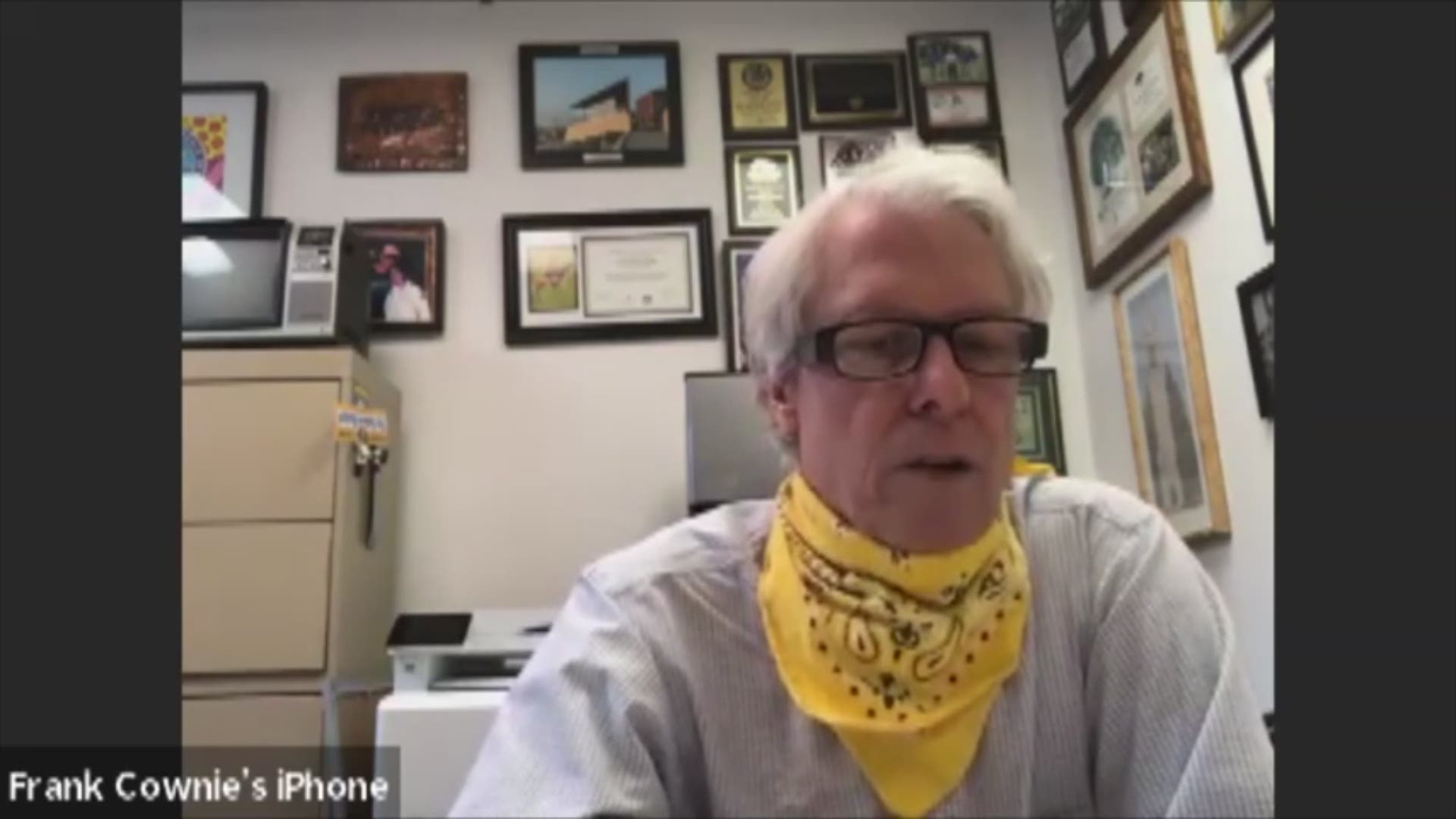 Local 5 spoke with Des Moines Mayor Frank Cownie on his amendment to the emergency proclamation, which includes encouraging wearing of facial coverings.