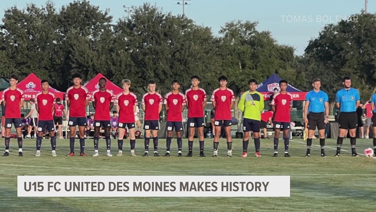 FC United Des Moines makes history at USYS National Championships