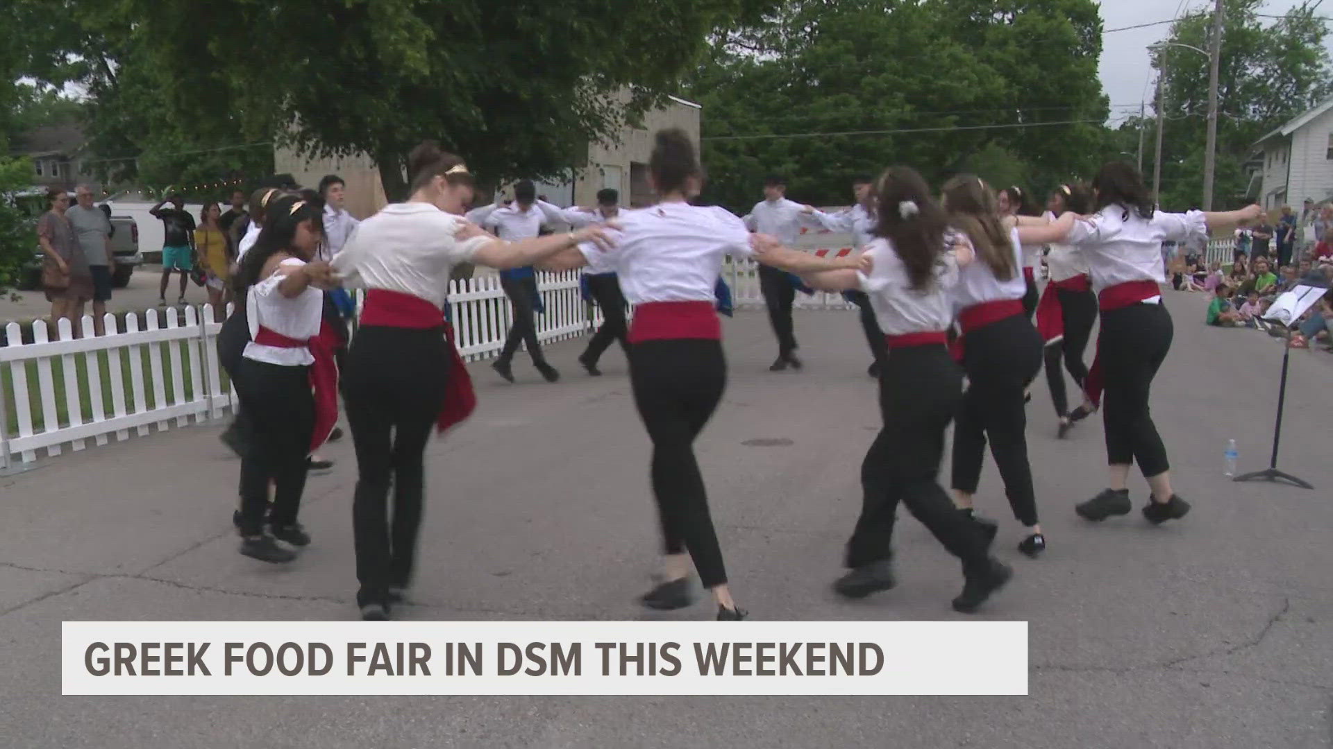 The fair is taking place at St. George Greek Orthodox Festival all weekend, and one board member says the festival is a great way to share Greek culture with Iowans.