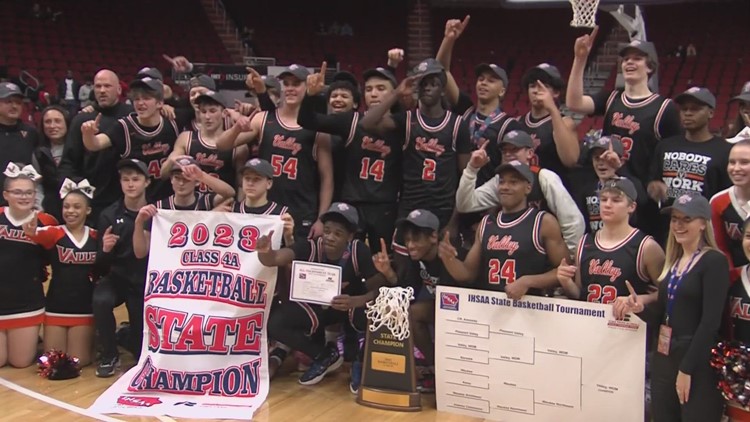 Boys state basketball: WDM Valley upsets Waukee Northwest to win 4A championship 75-67