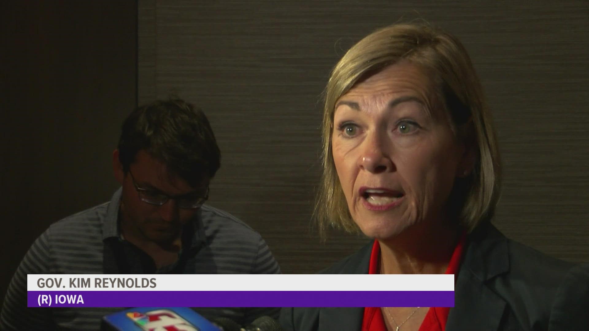 Gov. Kim Reynolds and the director of the Dept. of Education received a letter from Secretary Cardona this week regarding Iowa's new law.