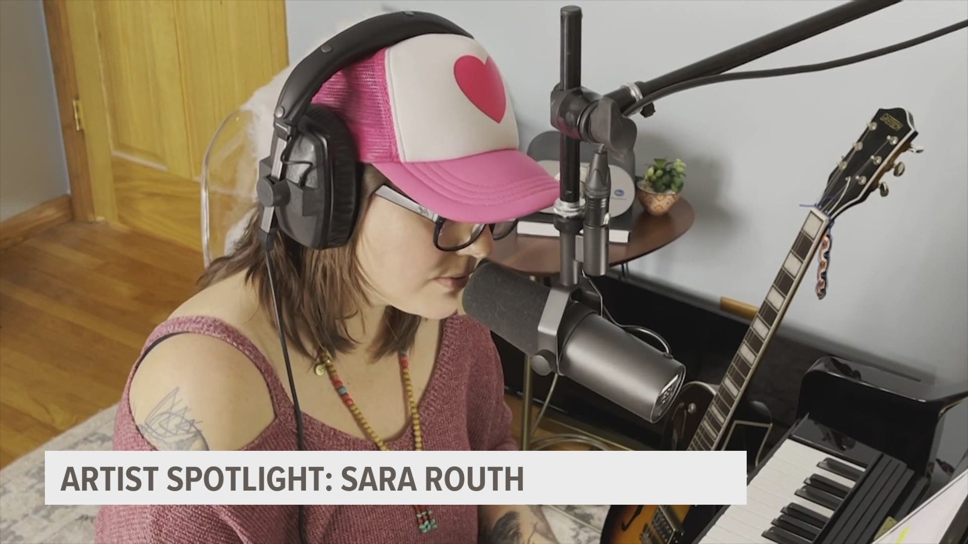 Des Moines musician Sara Routh debuts her new song "By the Way," part of her upcoming album. You can support Sara by visiting her website, sararouth.com.