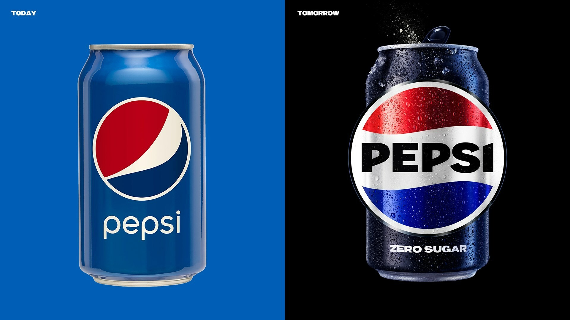 The new logo combines elements from Pepsi's past with modern touches and a bright, updated color palette.