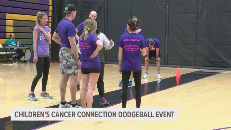 Children's Cancer Connection hosts 2nd annual dodgeball tournament