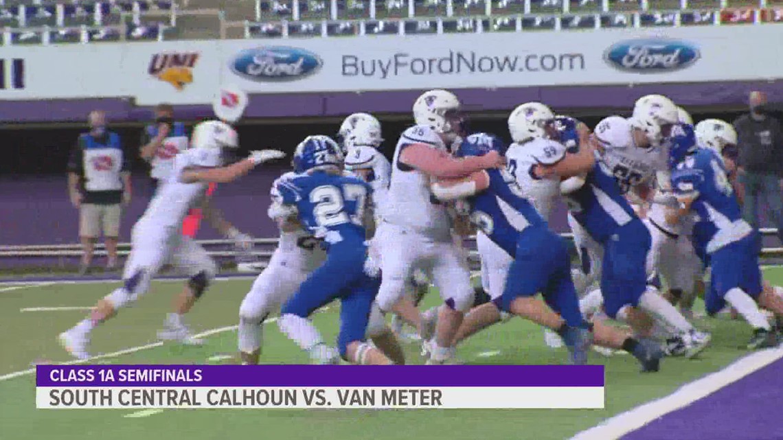 Van Meter and OABCIG face off in the 1A football state championship