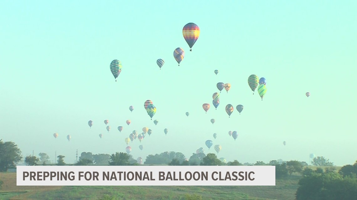 National balloon classic pilots pepping for 9 day event