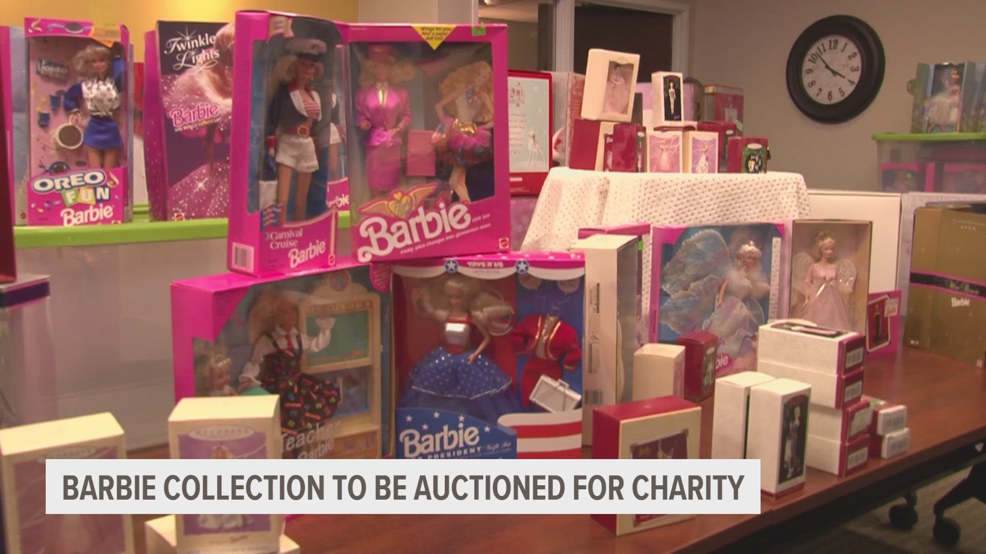 Nearly 30 years after the nonprofit first opened its doors to them, the Wyatt family donated a Barbie collection to the Ronald McDonald House to be auctioned.