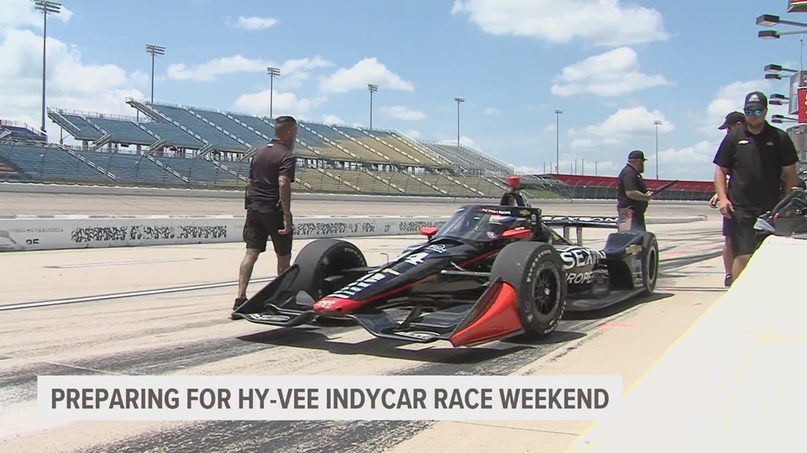 Drivers preparing for 2023 HyVee INDYCAR Race Weekend