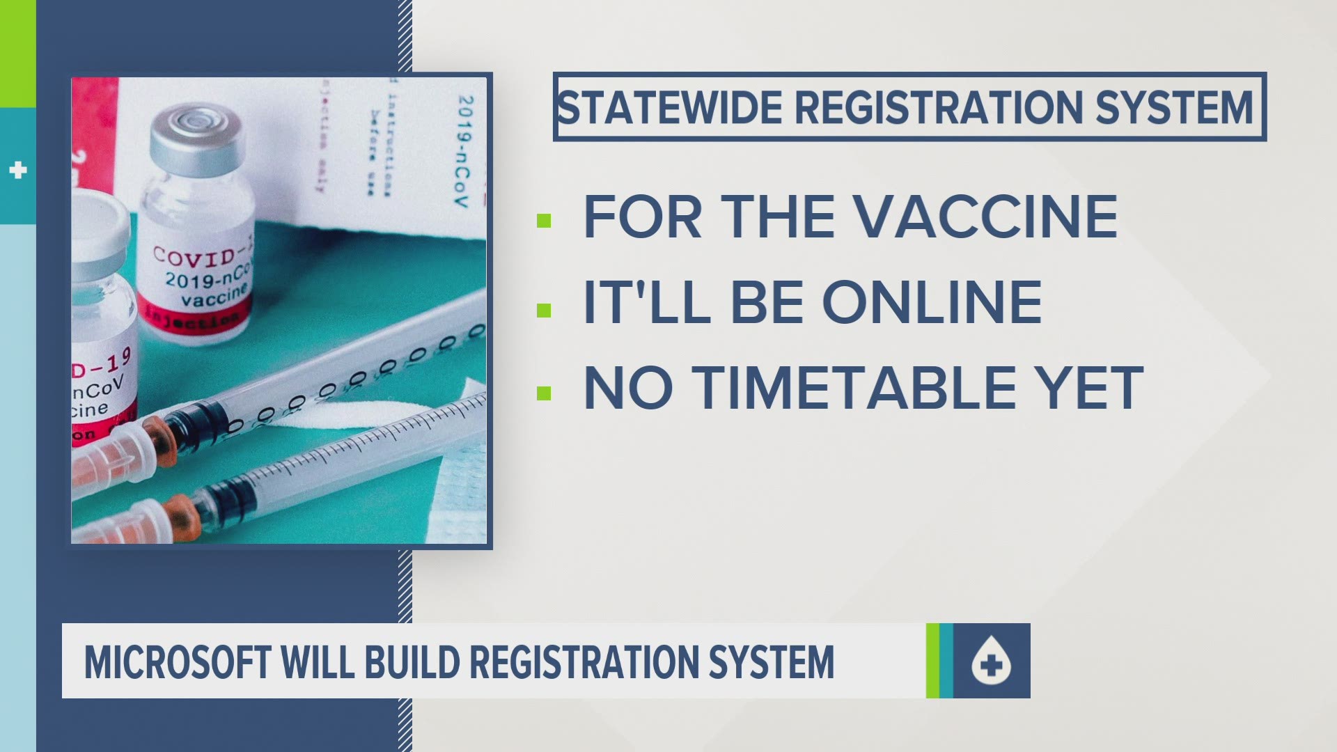 Officials awarded the software company the contract to set up a vaccine scheduling system.