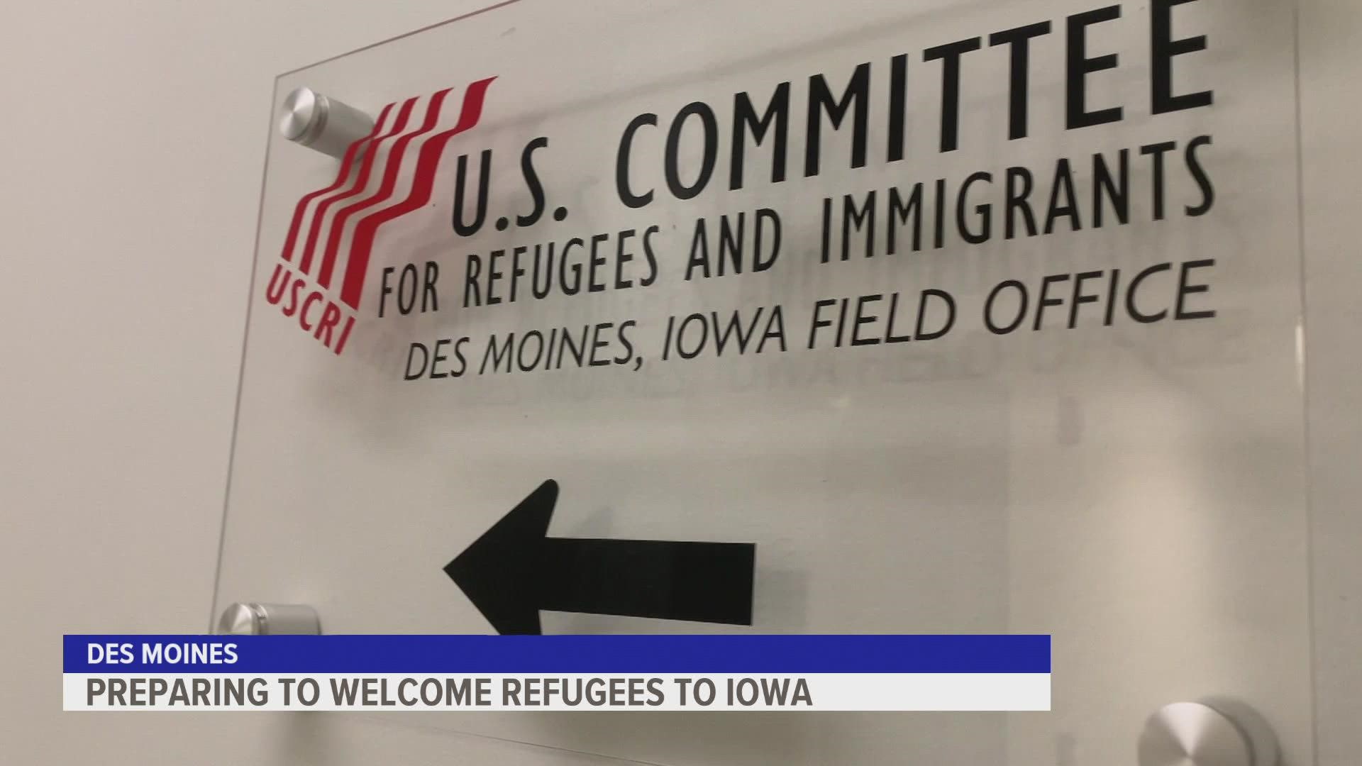 Resettlement partners have the capacity to settle about 350 people in the short term, according to the Iowa Department of Human Services.
