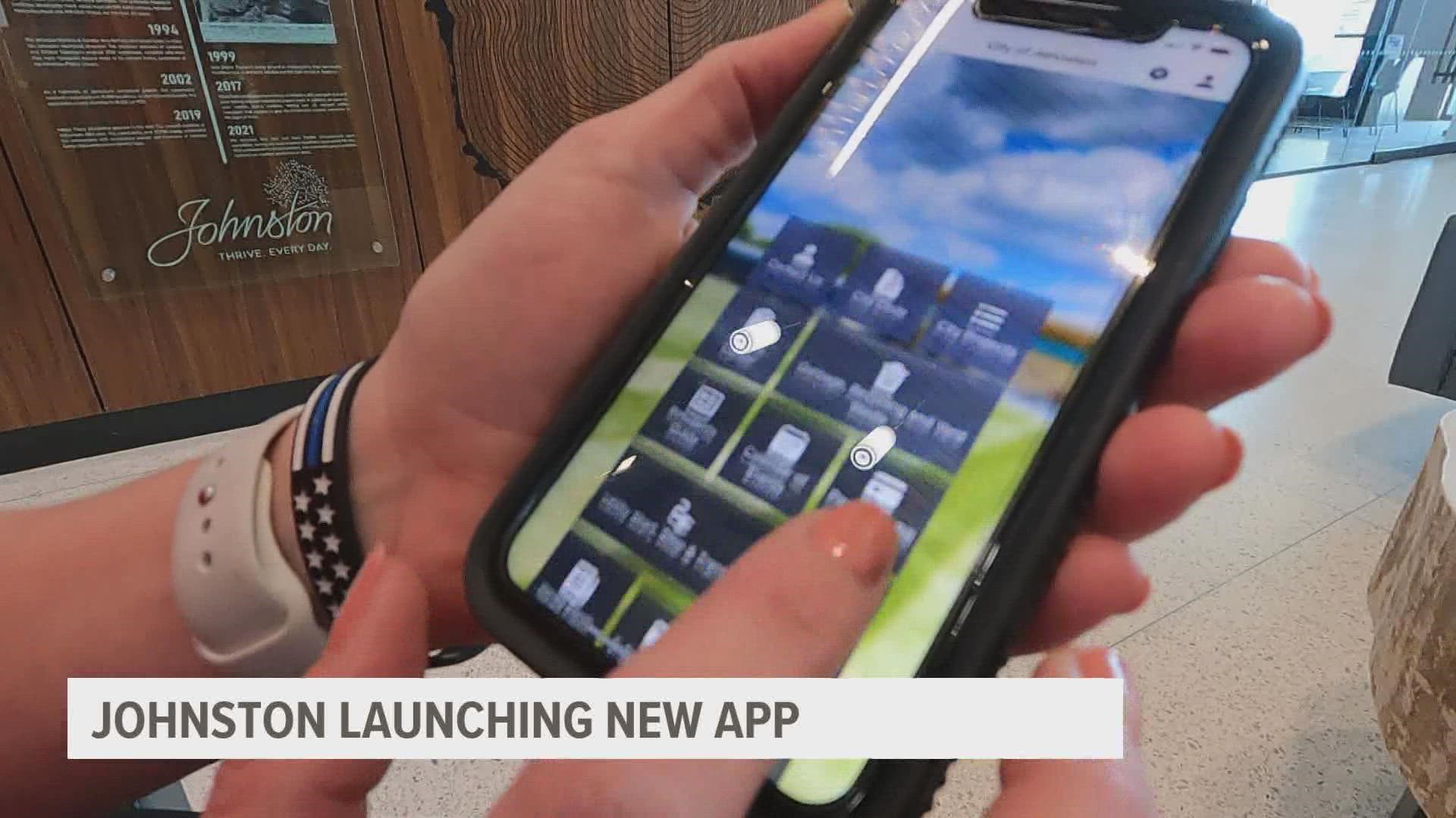 The City of Johnston is launching a new app and website this week, with the goal of using technology to build community engagement.