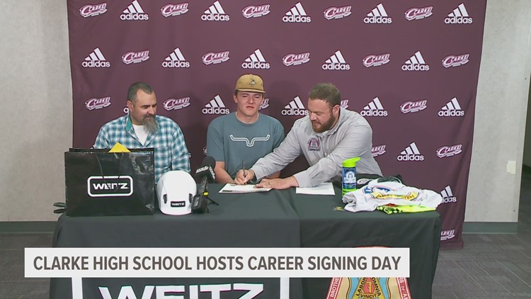 Clarke High School hosts 'Career Signing Day'