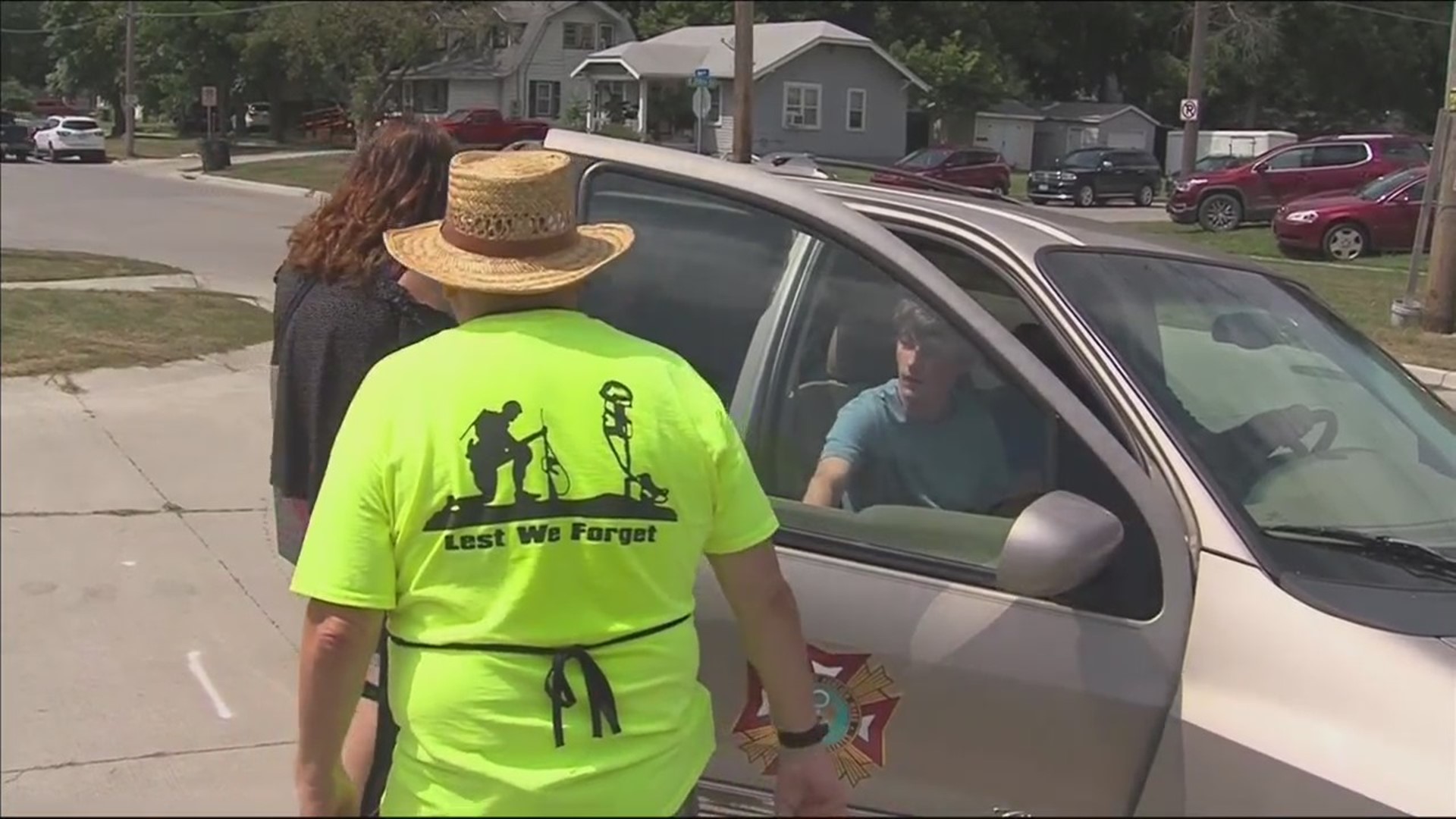 Donate to a great cause by parking in the VFW lot