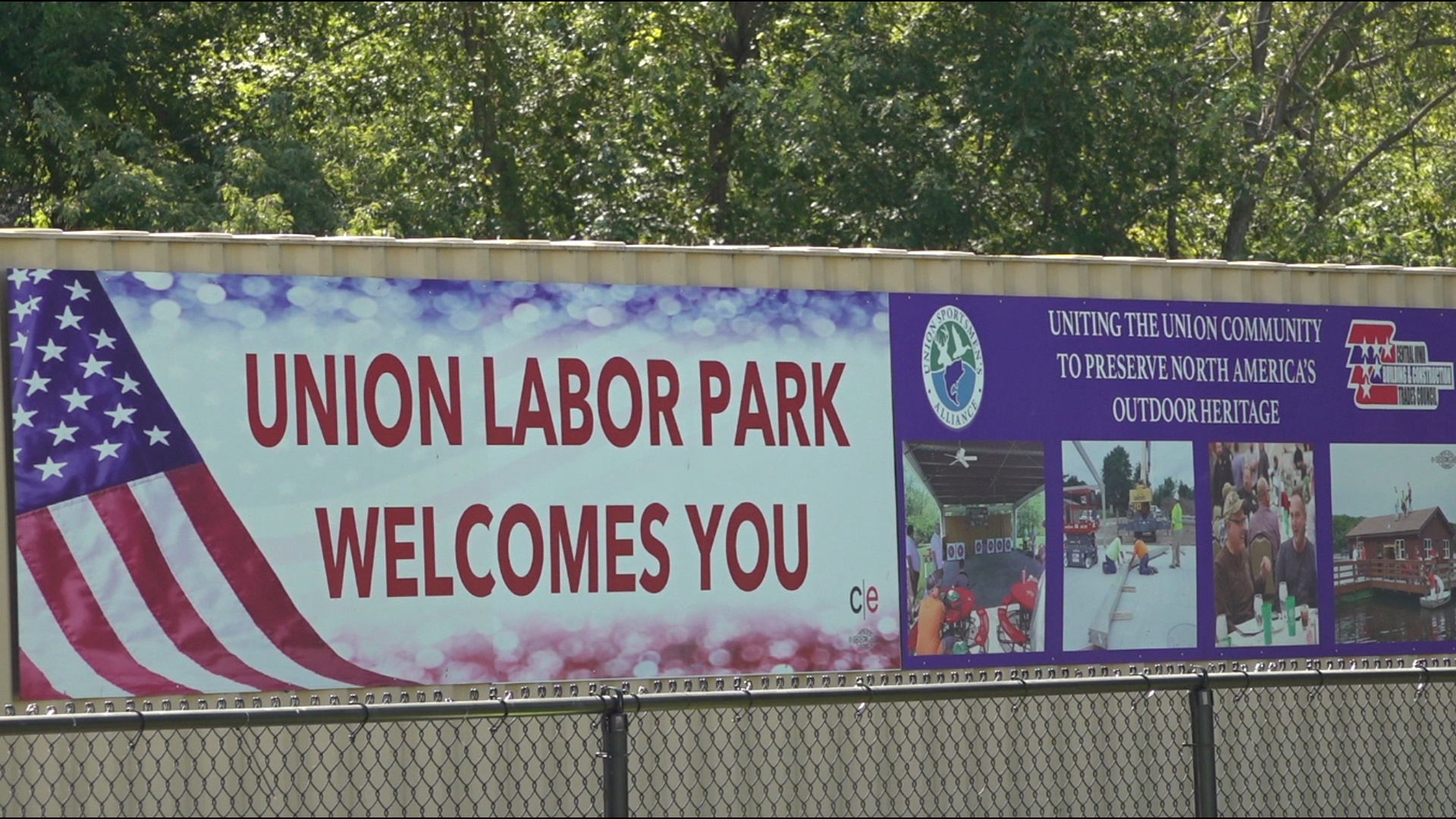 Hundreds visited the Union Labor Park to remember the significance of workplace protections workers have.