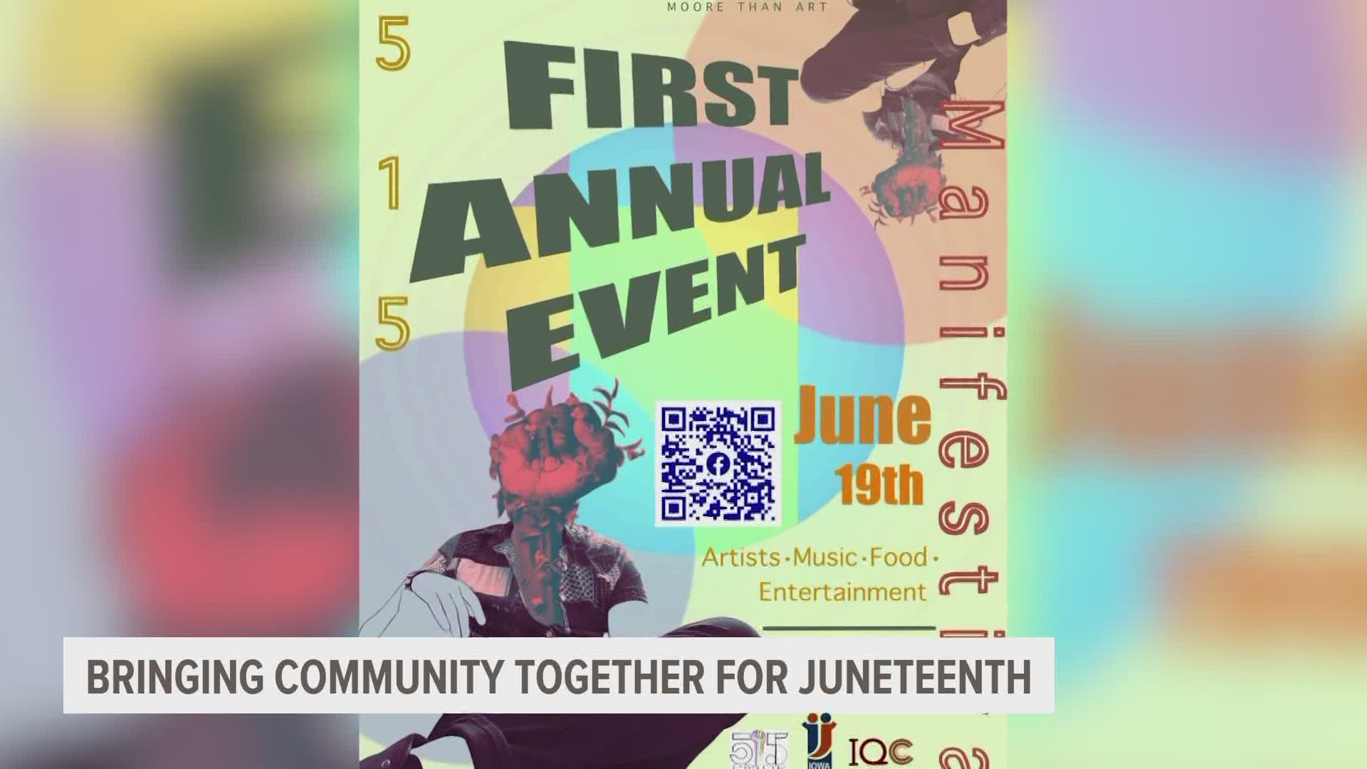 515Manifestival is an art show where artists and performers come together to uplift the community through their creations. It will take place on Juneteenth.