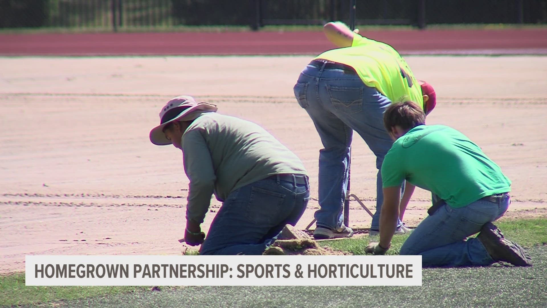 Over the past few years, ISU's athletic department and horticulture department have formed an innovative partnership that's benefiting athletes and researchers.