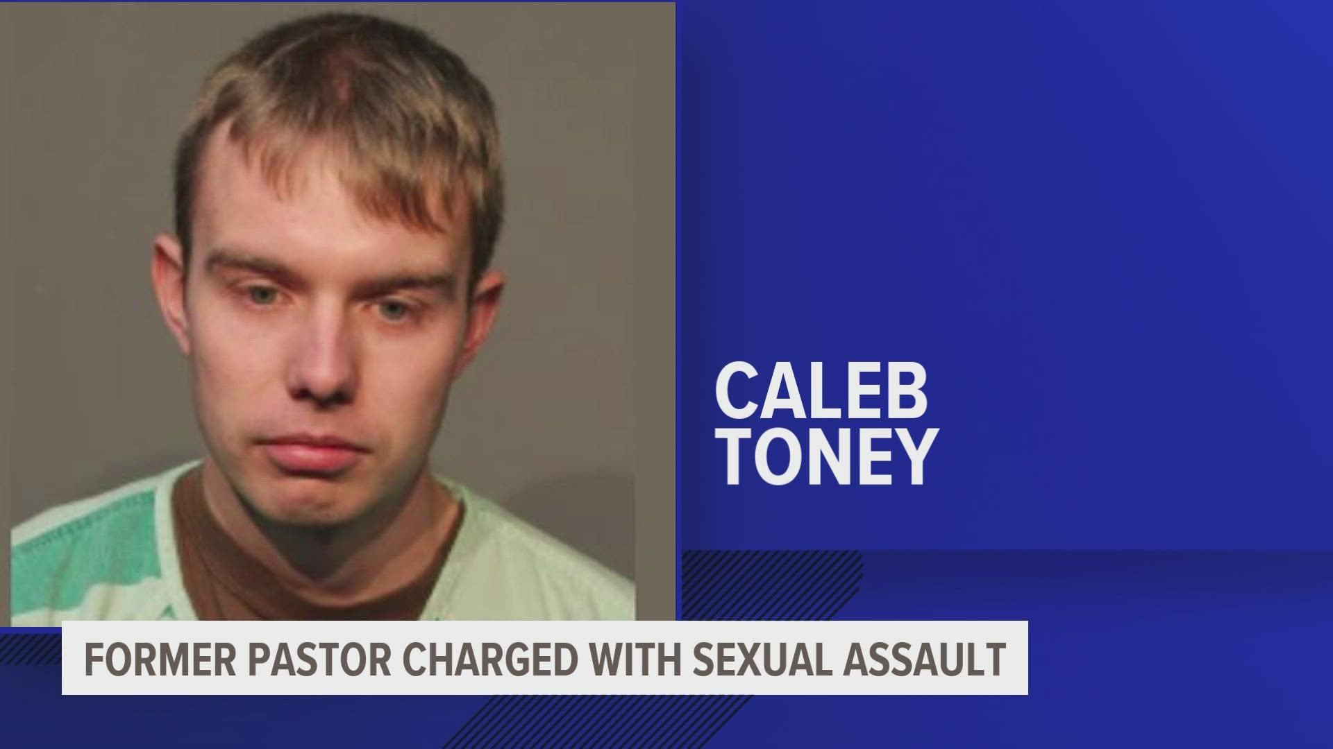 A former pastor from Elkart is being charged with sexual assault by the state of Iowa for incidents that occurred sometime between early 2019 and mid- 2020.