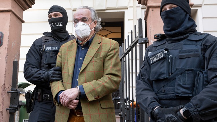 Germany arrests 25 right wing extremists suspected of planning armed coup