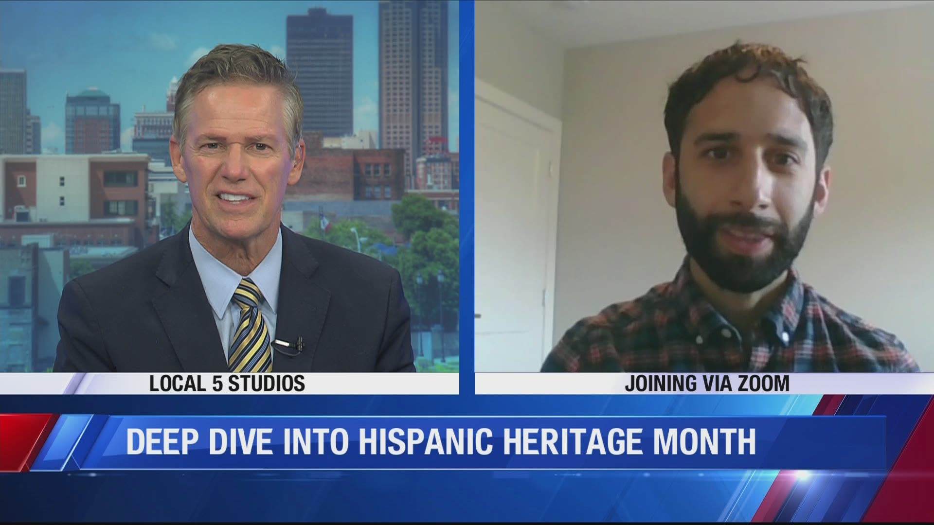 Hispanic Heritage Month discussion with Andrew Bribriesco