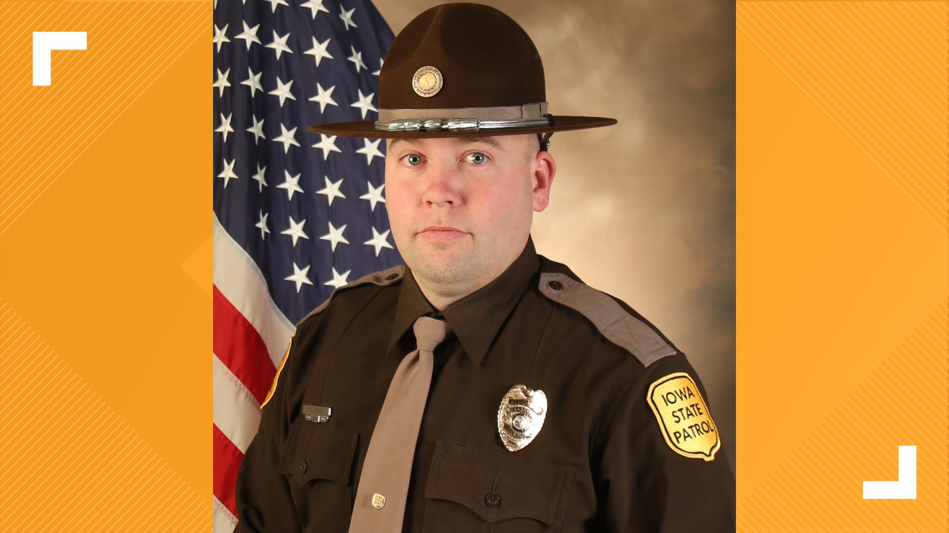 Trooper Ted Benda died Wednesday after sustaining injuries in an Oct. 15 crash, according to the Iowa Department of Public Safety.