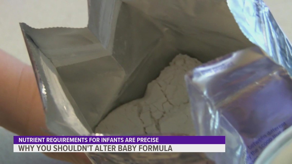 Experts weigh in on how to keep your baby healthy and healthy through a formula shortage