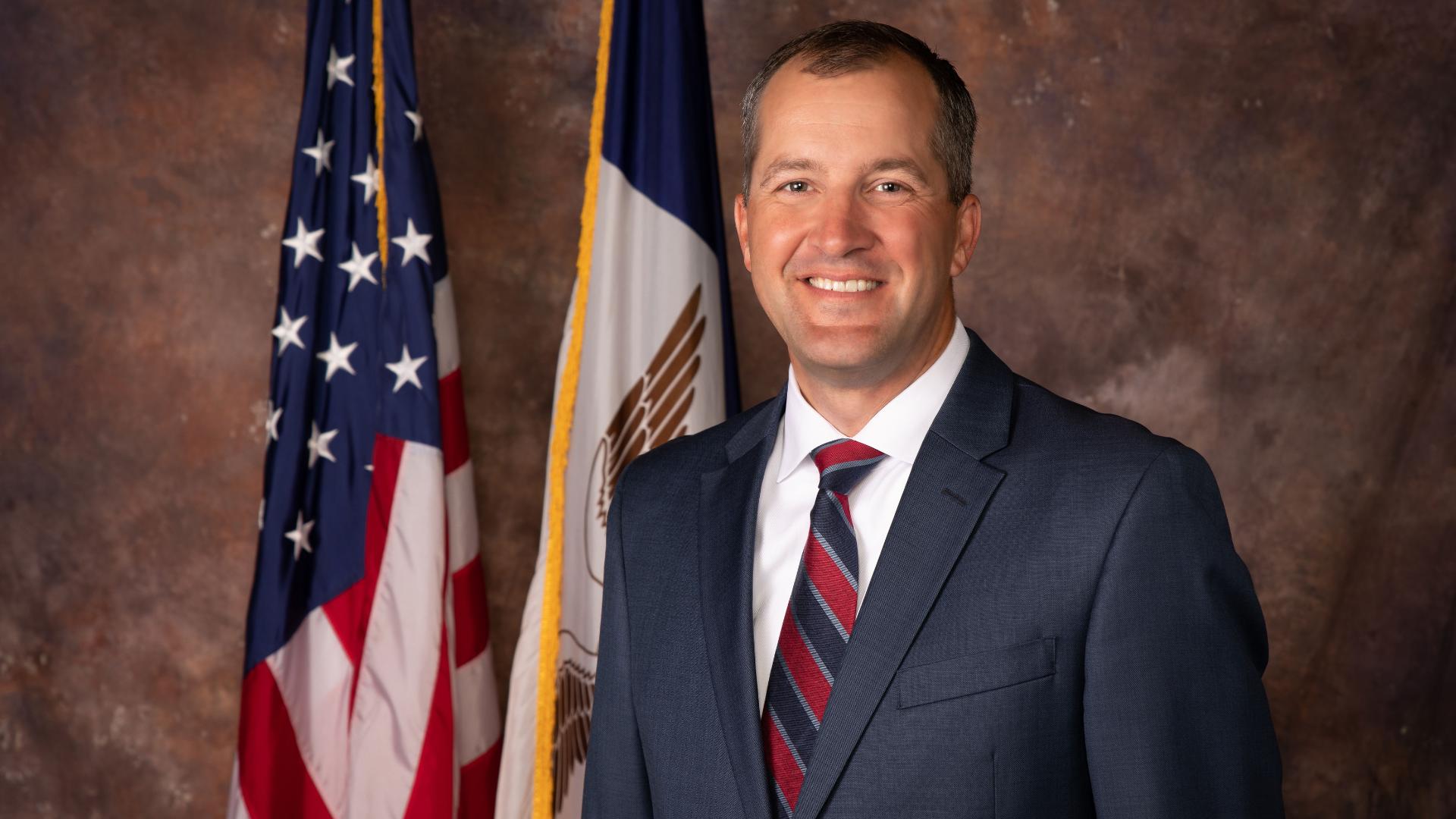 The Iowa native was elected as Iowa Secretary of Agriculture in November 2018 and was reelected in 2022. 