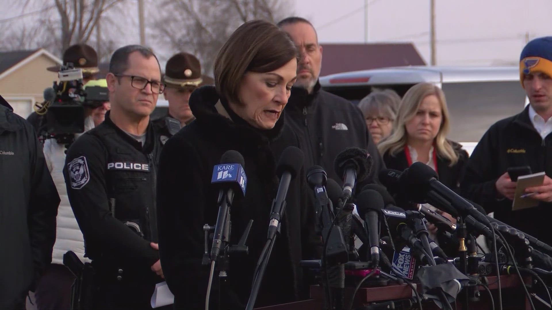 In the press conference, police and Iowa DCI confirmed the identity of the shooter as 17-year-old Dylan Butler, who shot six people and himself.